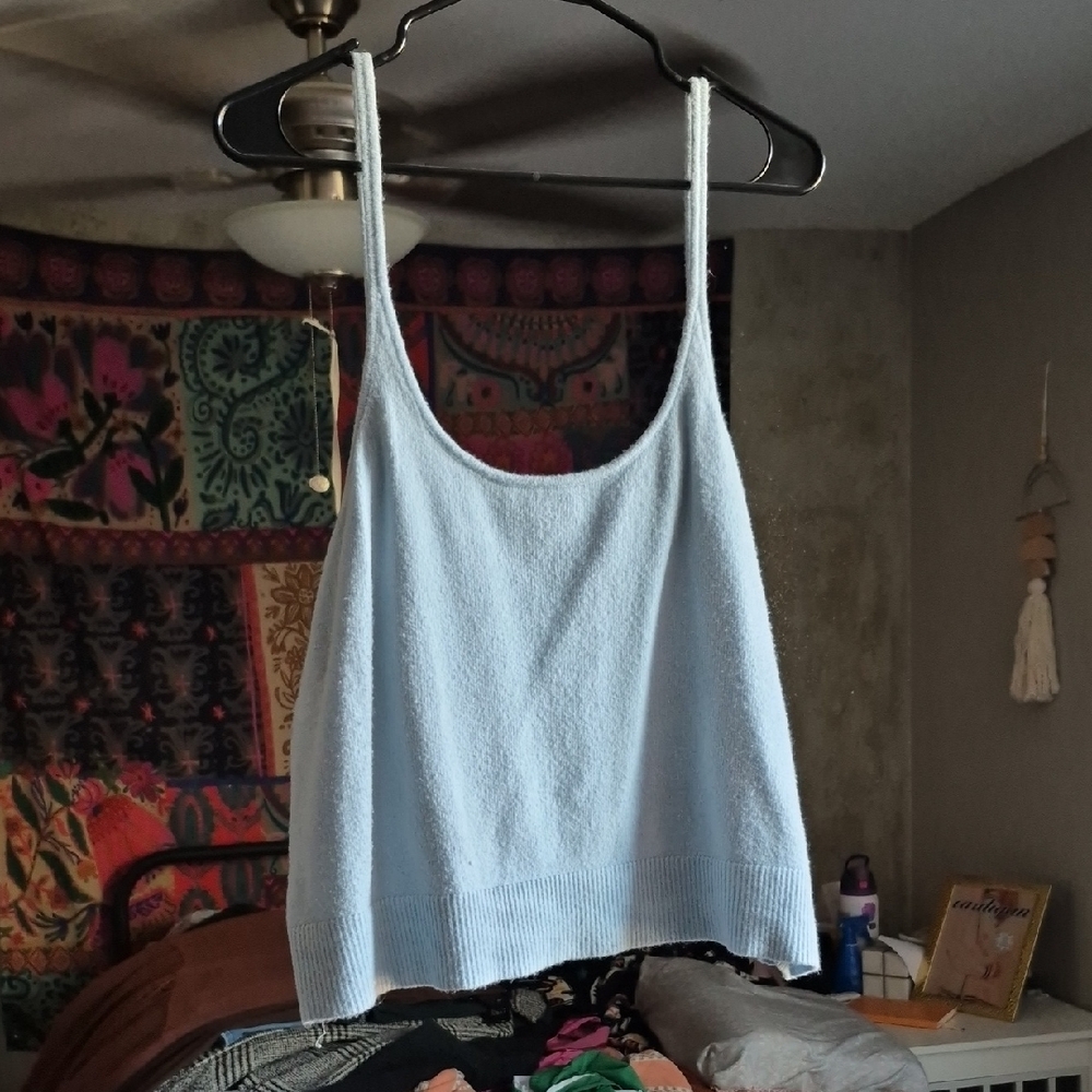 Women's Light Blue Tank Top